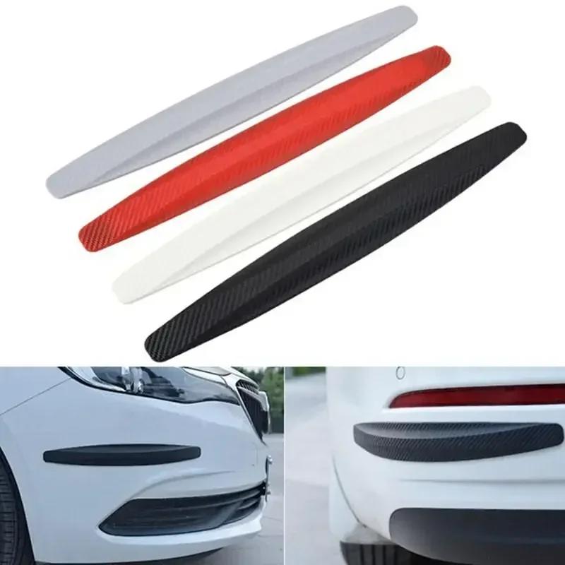 8Pcs Large/Small Size Car Bumper Protector Strip Guard Corner Protection Strips Scratch Protector Crash Blade Anti-Collision