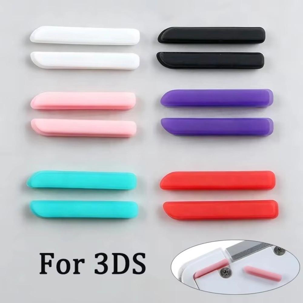 1Pair Dustproof Console Dust Plugs Protective Port Plugs for 3DS Console Replacement Accessories