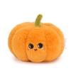 10CM Orange Color Creative Funny Pumpkin Fruit Vegetable Plush Soothing Toys Stuffed Plush Toys Soft Decoration