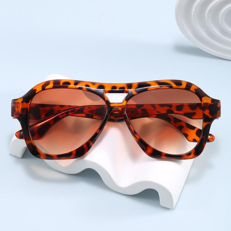 Neue Vintage Runde Sonnenbrille Damen Herren Marke Pilot Große Brille Oculos De Sol für Männlich Weiblich Quadratisch Speziell Geformte Sonnenbrille