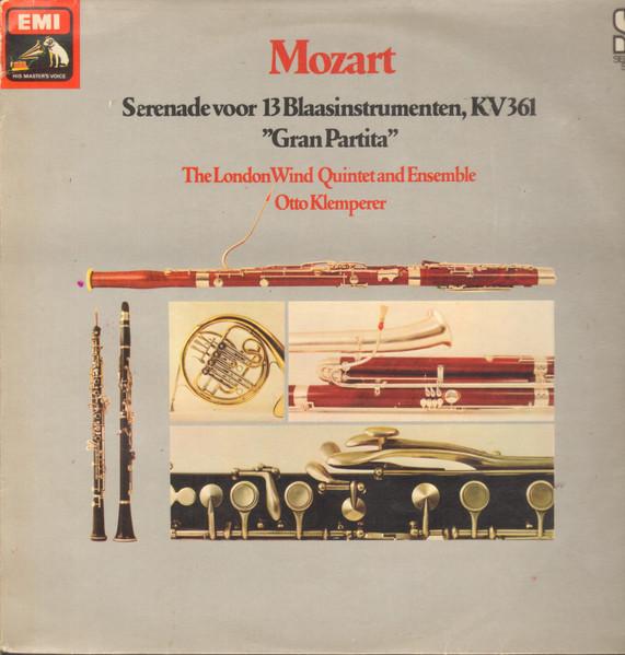 

LP Record WOLFGANG AMADEUS MOZART OTTO KLEM Serenade Voor 13 Blaasinstrumenten 5C05100609 His Masters Vo 1978 Netherland Classical Used