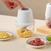 Electric Garlic Crusher With Usb Rechargeable Compact Mini Food Processor For Home Cooking
