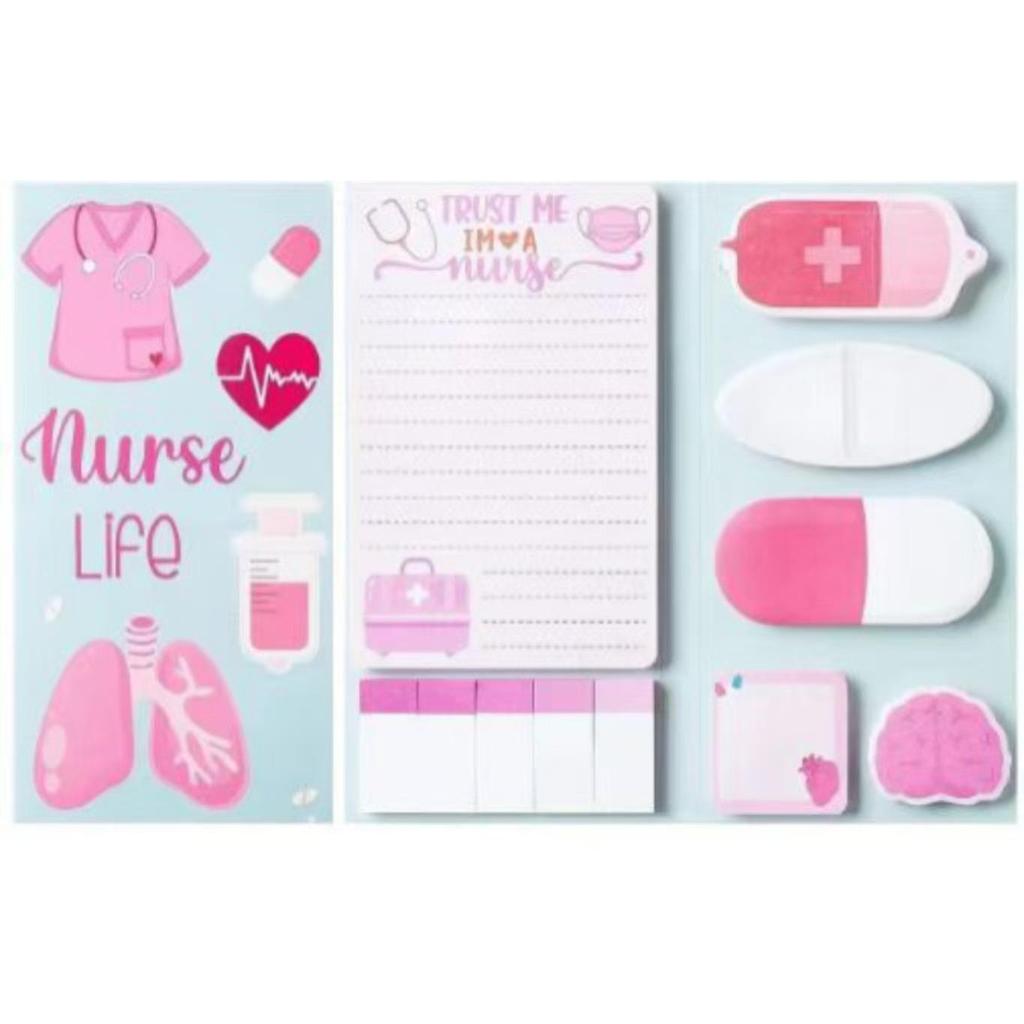 Irregular Shaped Cartoon Animal Sticky Notes for Diaries & Planners - Reusable & Tearable Stickers.
