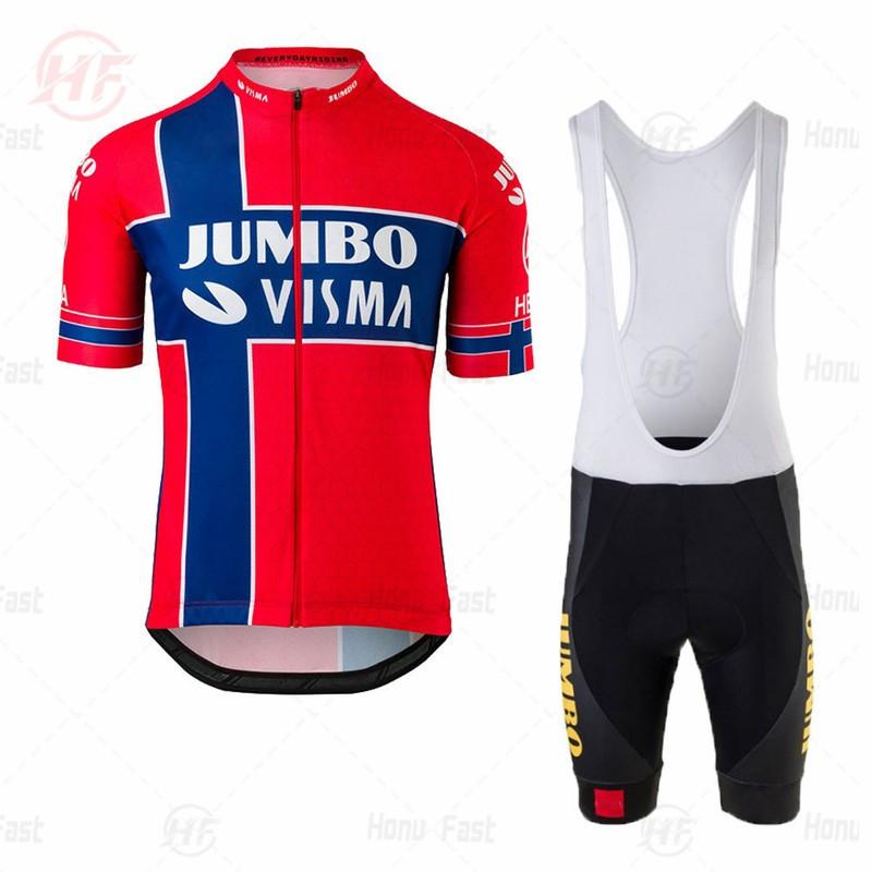 Mens Cycling Jersey Set Quick Dry Breathable Short Sleeve Bike Outfit Road Sportswear