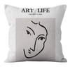 45x45cm Nordic Modern Minimalism Abstract Geometric Lines Pillowcase Sofa Chair Office Seat Car Cushion Cover Home Decor