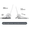 Foldable Laptop Stand Height Adjustable Invisible Design Laptop Holder Support Ultra-thin Non-slip Laptop Cooling Bracket Office