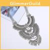 Long Vintage Necklace Multi Layered Collarbone Chain For Fashion Enthusiasts