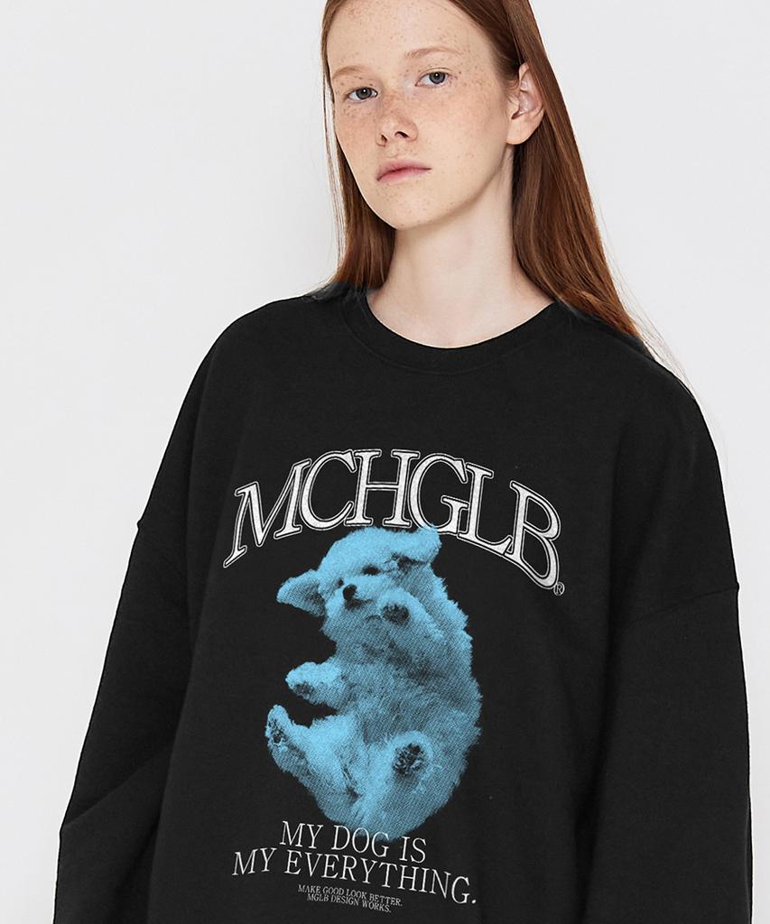 MATCHGLOBE Fly Puppy Sweatshirt (Black)