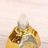 Mini Essential Oil Roller Bottle Crown Shape Perfume Bottling Portable Transparent Travel Electroplated Carve Glass Empty Bottle