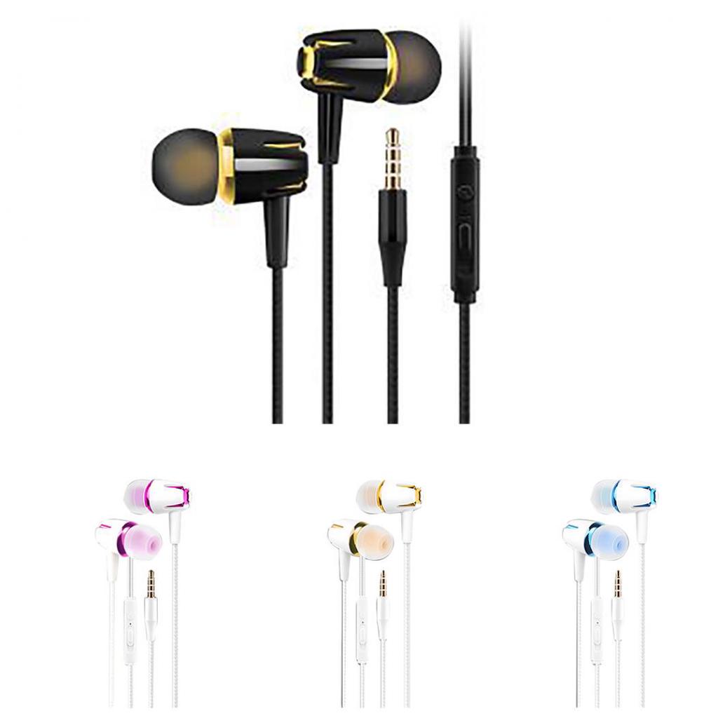 Heavy Bass Type C Earbuds Headphones Stereo Sound Earphone Headset Earbud Mic RF