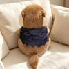 Soft Vest Groundhog Plush Doll Popular Vest Marmot Plush Doll Marmot Plush Toy  Home Decor