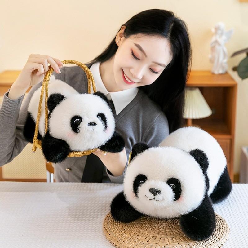 Animal Panda Plush Toy Cartoon Stuffed Doll Room Sofa Decoration Gifts Kids