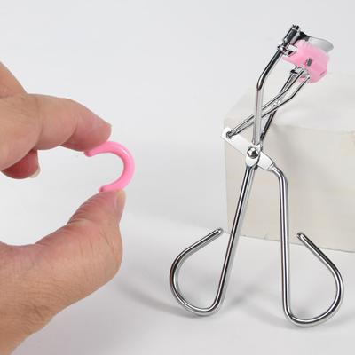 Wimpernclip, lang anhaltender Schwung, guter Lockeneffekt, elastisch, angepasste Augenform, manuelles Drücken, Wimpernzange mit Kamm für Make-up