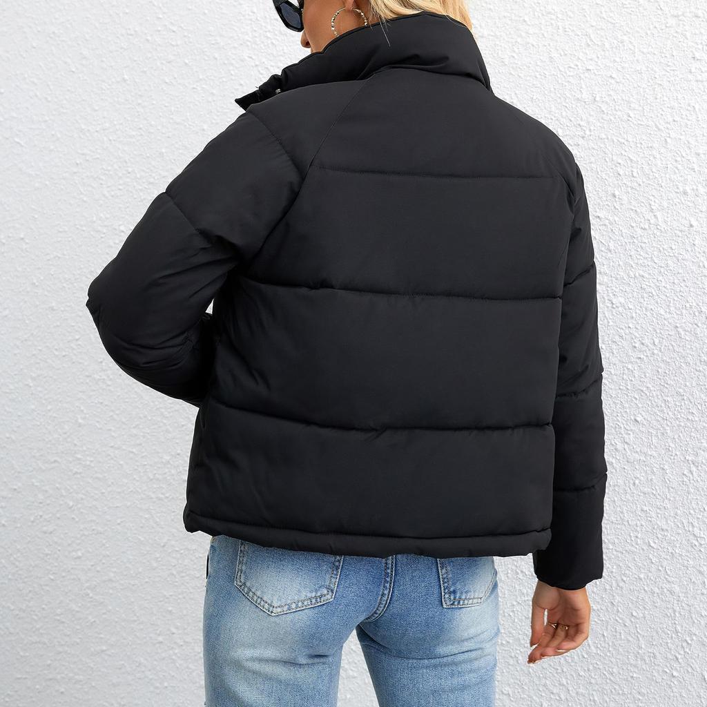 Women's Faux Suede Button Jacket Oversized Gathered Hem Short Length Coat Casual Vintage Outerwear With Pockets