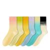 5 Pairs of Female Autumn and Winter Cotton Sports Gradient Stockings