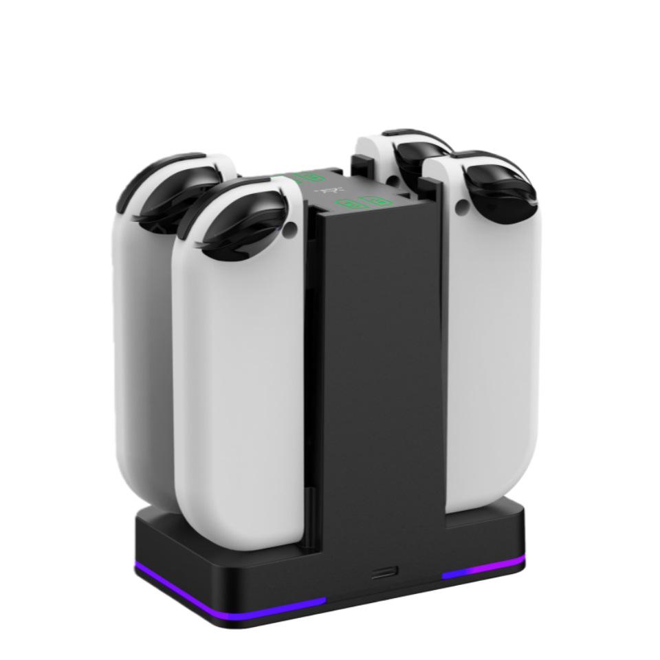 Switch Joycon Controller Charging Dock - Universal Dock for Left & Right Controllers | Nintendo Game Accessories