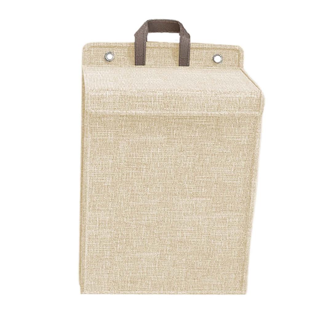 Zusammenklappbarer Hängender Wäschekorb, Wohnzimmer-Wäschekorb,