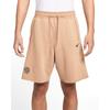 Nike Letter Logo Knit Fitness Training Sports Casual Shorts Men Bottoms Khaki HQ1203-200