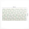 Anti-Slip Protective Desk Mat with Pastel Dots Graphic 90x45 Cm