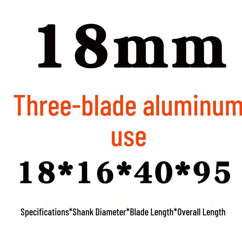 Yihai White Steel 4-Flute Wave-Tooth End Mill, 10mm, for Aluminum, Super Hard, Fine and Coarse Teeth, 11 Corrugations.