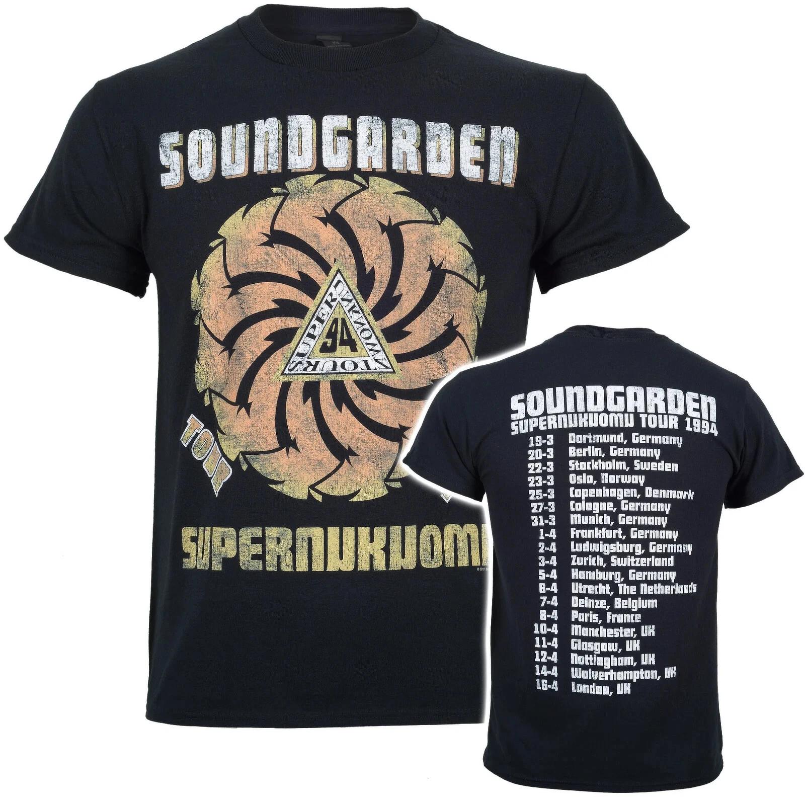 Official Soundgarden T Shirt Superunknown Tour 94 Chris Cornell New Audioslave S