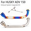 Modified Exhaust Tailpipe for HUSKY ADV 150 Motorcycle