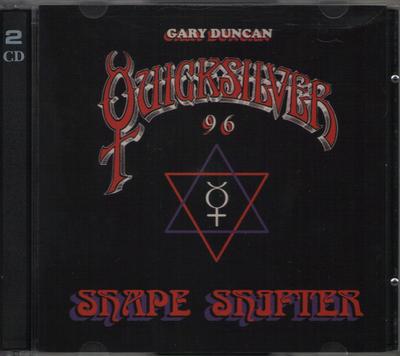 CD QUICKSILVER MESSENGER SERVICE - Shape Shifter Vol. 1 & Vol. 2 P007 Pymander Record 1996 US Rock Used