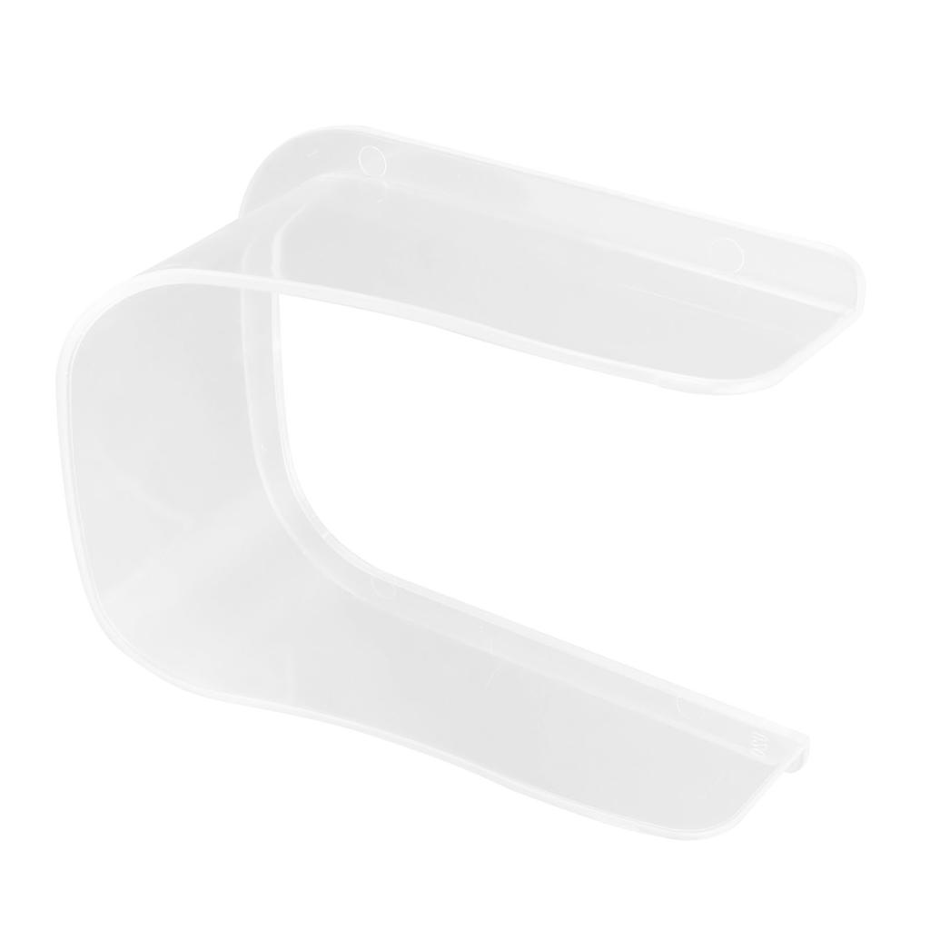 Transparent Doorbell Waterproof Shell PV Rainproof and Sunproof Cover for Door Viewer and Fingerprint Device