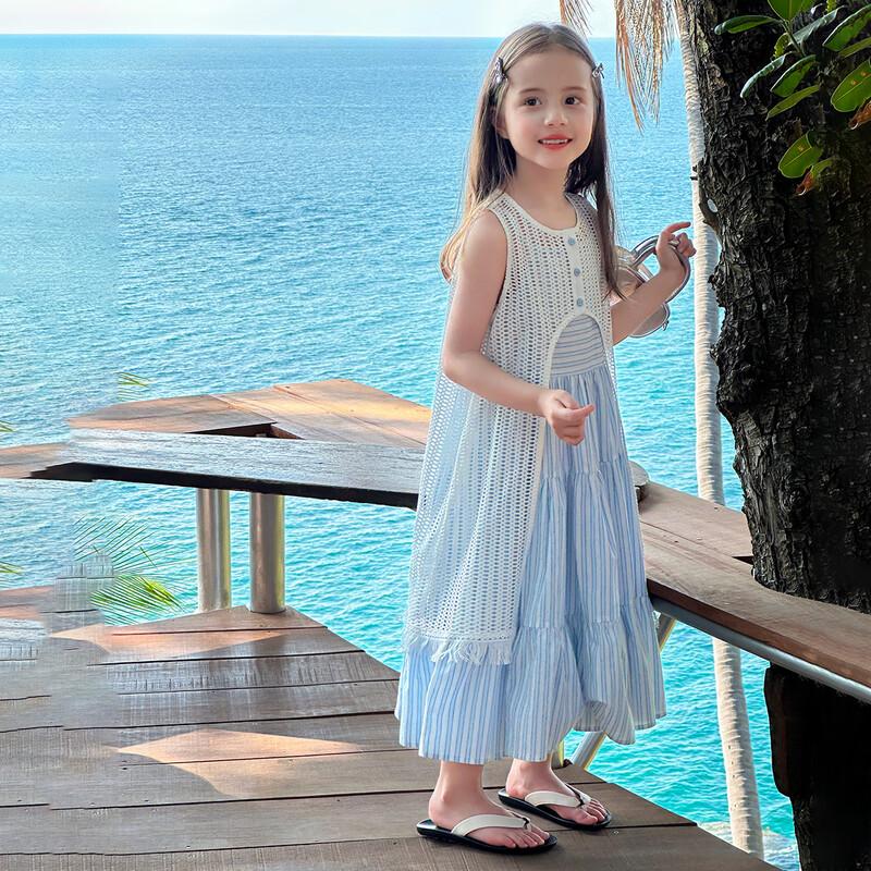 Tutu Elefant Mädchen Reines Baumwollkleid & Bluse Zweiteiliges Set