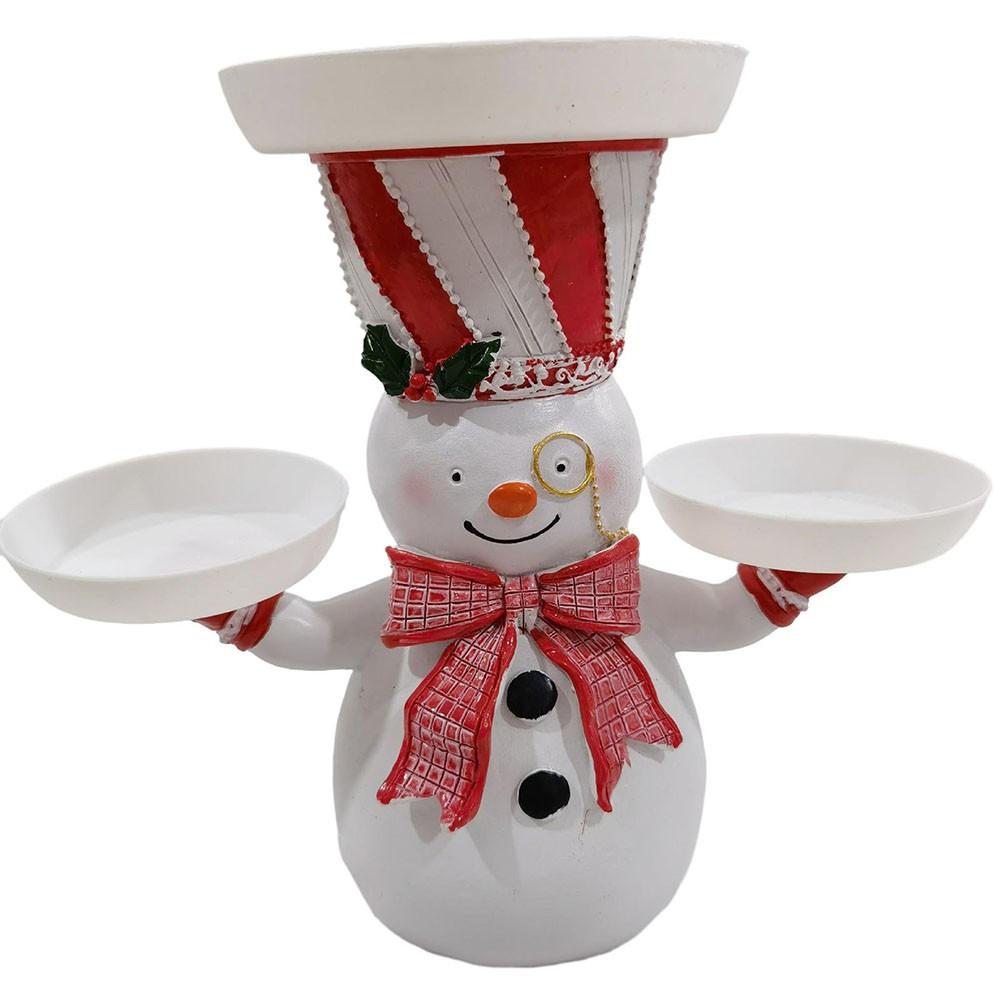 Santa Claus In Tray Christmas Ornaments 16.5*18.5*29cm
