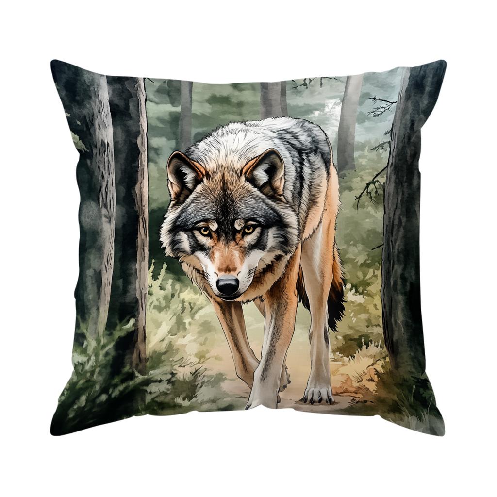 1pcs Jungle Series Pillowcase Square Bedroom Cushion Covers Zipper Living Soft Home Comfortable Decor 45x45cm