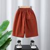 Jungen Shorts Sommer Kinder Dünne Fünfviertelhosen Jungen Lockere Über Knie Superweiche Hosen
