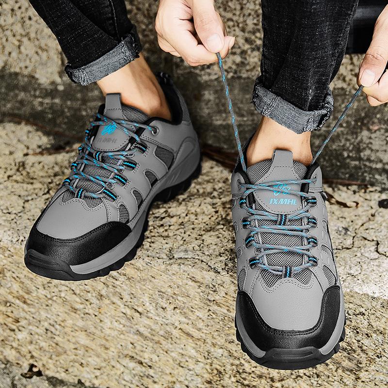 Men's Anti-slip Hiking Shoes Women Wear-resistant Climbing Shoes Camping Trekking Sports Shoes Big Size Outdoor Sneakers