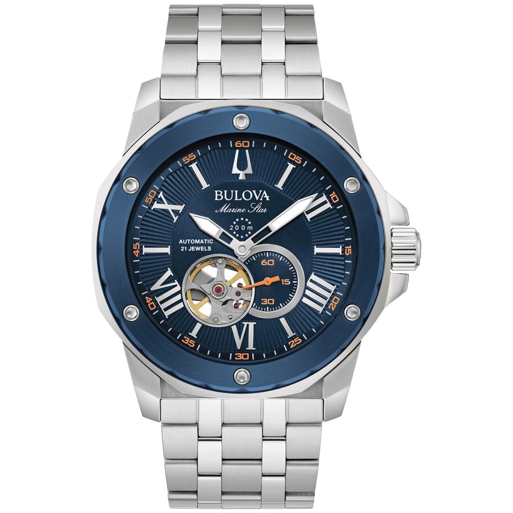Bulova Analog Bracelet 98a302, Silver, Bracelet, Silver, Standard