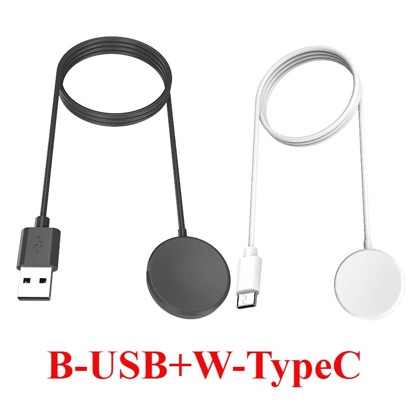 Bezprzewodowa ładowarka do zegarka Kompatybilna z Samsung Galaxy Watch 5 Pro 5/4/3 Active 2/1 Gear Sport/S3 Przenośna stacja dokująca do ładowania