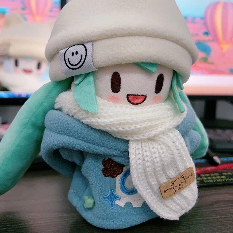 

Cute And Charming Hatsune Miku Snow Princess Anime Plush Doll Gown Up Hatsune Miku Fufu Adorable Doll Plush Dolls Model Toy Xmas Present 15cm