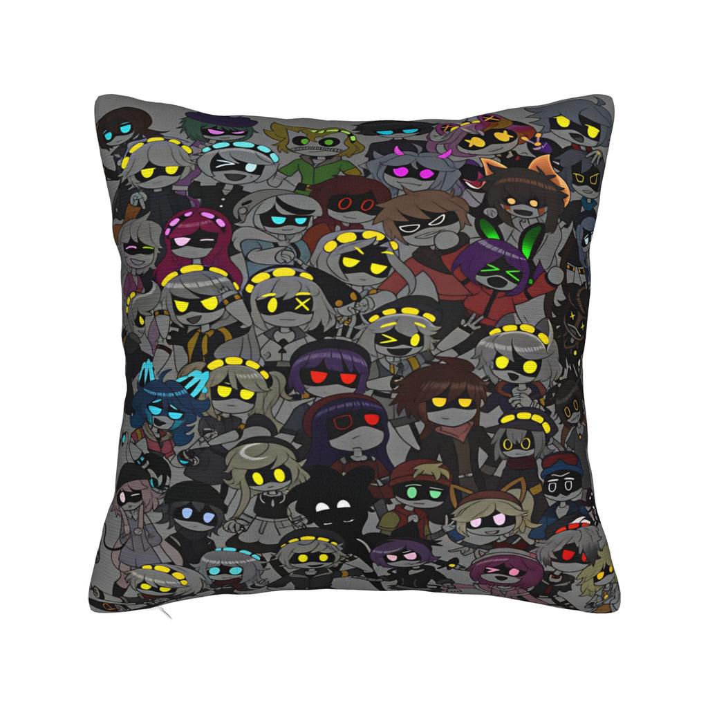 Murder Drones Cartoon Animation Pillowcases  Kawaii Pillow Case For Living Room Chair Print Pillow Cover