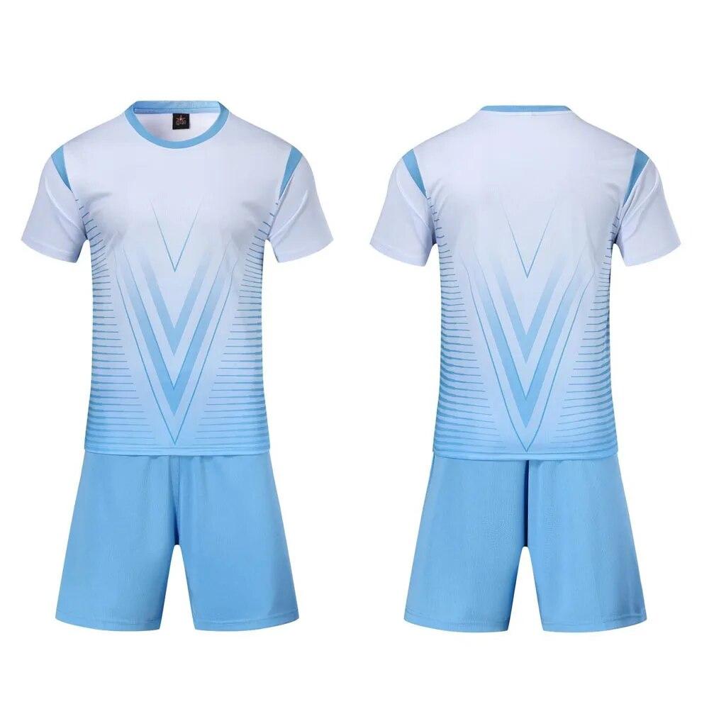 Adult Kid Football Jersey Personalized Soccer Uniform Shirts Men Futsal Sportswear Kit Women Training Tracksuit Sport Sweat Suit