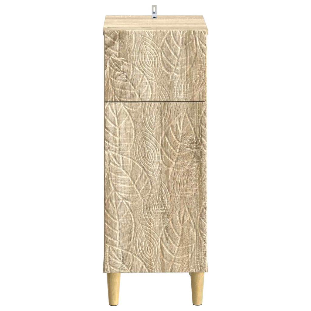 Bathroom Storage Cabinet DELFT Sonoma Oak