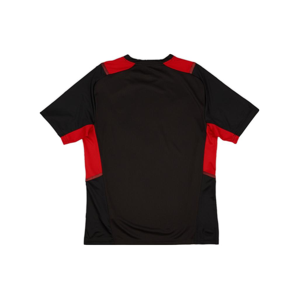Puma 2021-22 Championship Season AC Milan Casual Crew Neck Training Short Sleeve T-Shirt Men T-Shirt Black Red 765116-05
