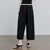 Women's Cool-Touch Lyocell Blend Wide-Leg Cropped Pants