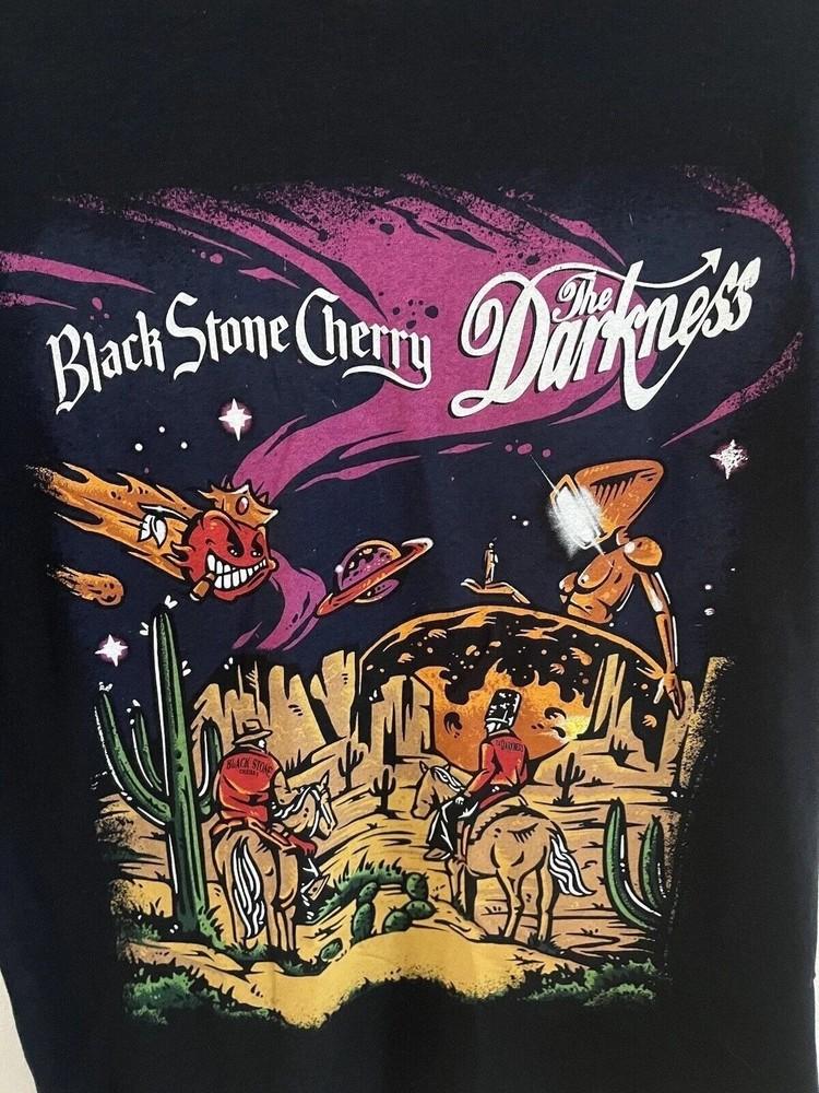 

Новый! Черный камень Вишня Тьма Футболка Унисекс Концертная S - 5XL BL1826 Унисекс Футболка S