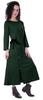 Moomaya Full Sleeves Maxi Dress Long Button Down Solid Casual Slit Dresses