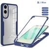 Full Body Protection Shockproof Case for Samsung Galaxy S25 Edge S24 Ultra S23 FE Plus Protective Cover Clear Fundas Coque Capa