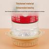 Eco-Friendly Corn Starch Disposable Takeaway Bowls with Lids