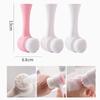 Dual-Sided Facial Cleansing Brush: Soft Bristle & Silicone Makeup Massager, Blackhead & Pore Remover.