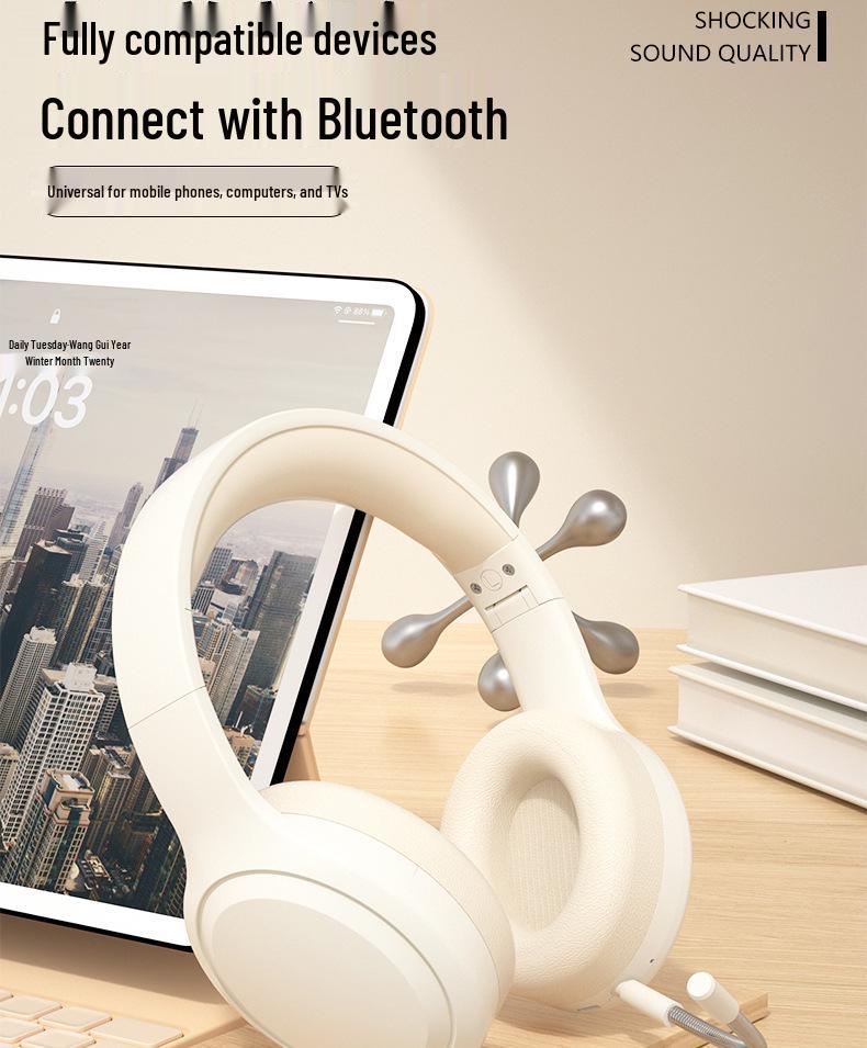 Kids Wireless Over-Ear Bluetooth Headphones with Learning Monitor and Long Battery Life