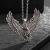 Neue Mode Adler Punk Retro Trendig Herren Adler Halskette Anhänger Halskette