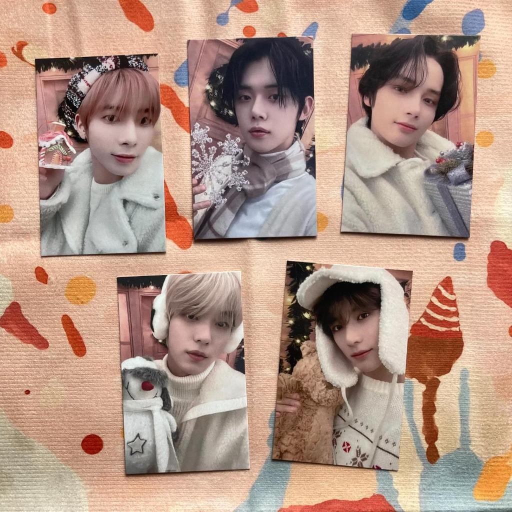 [USED] TXT Korea Gayo Daejeon SBS Limited Sanok Trading Cards (5 pieces)