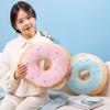 Girl Heart Donut Throw Pillow Plush Toy Bread Doll Home Sofa Pillow Cushion Girl Doll
